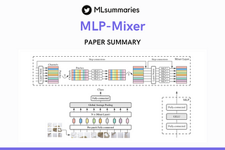 MLP-Mixer: An all-MLP Architecture for Vision — Paper Summary