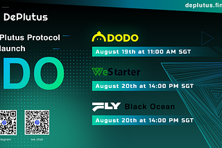 DePlutus Protocol ($PLUT) Will Launch IDO on DODO, WeStarter, and Black Ocean from August 19th