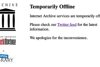 The Internet Archive is Far Too Fragile
