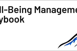 Well-Being Management Playbook