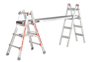 Ladder with telescopic extension