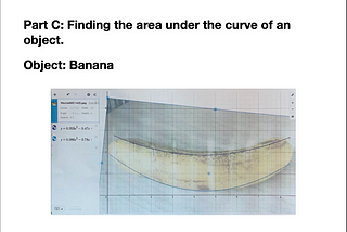 Project C: Calculating the Area Under the Curve