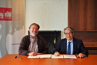 CASBS Signs New Fellowship Agreement with Korean Foundation