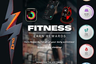 www.getfitmining Rewards for all your daily movement, exercise, and sleep!