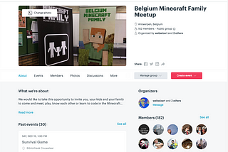 Het einde van de Minecraft-Family Meetup’s