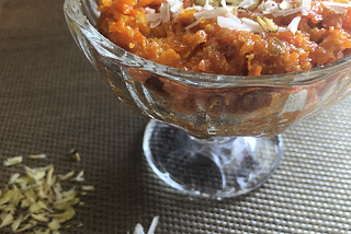 Carrot Pudding : Delicious Indian Dessert