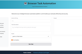 AI Agent in Action: Building a Smart Browser Automation App with Google Gemini Models
