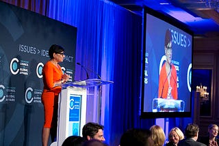 My remarks at the Chicago Council on Global Affairs 2017 Global Leadership Awards Dinner
