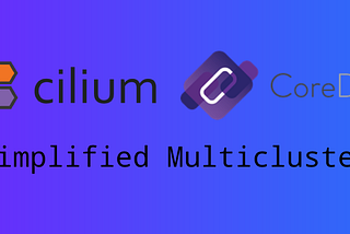Cilium Cluster Mesh + CoreDNS