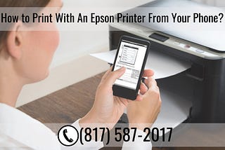 How to print with an Epson printer from your smartphone?