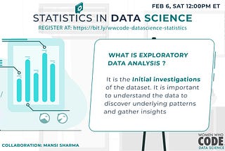 Exploratory Data Analysis  — A Recap