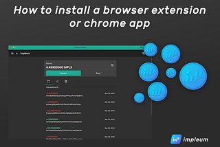 How to install a browser extension or chrome app