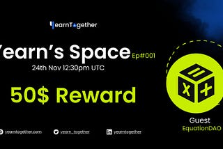 Yearn’s Space #0001: A Resounding Success with Equation