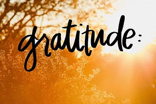 10 things I am grateful for