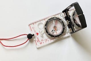 A modern magnetic compass