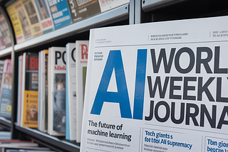 NEW EDITION AI WORLD WEEKLY JOURNAL IS OUT!