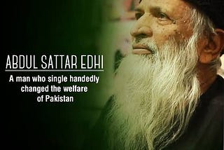 Healing begins with charity. Collecting funds for Edhi Foundation experience: