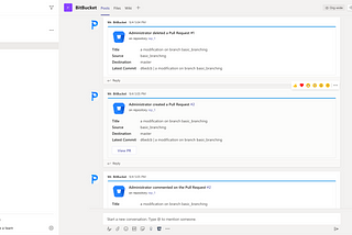 Bitbucket Microsoft Teams Connector