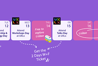 Public Holiday on 14 May? Make It Work for Your UXLx Experience