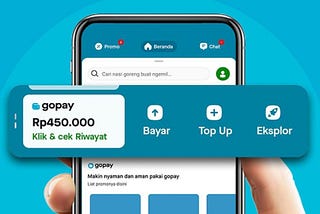 TOP UP GOPAY M BCA
