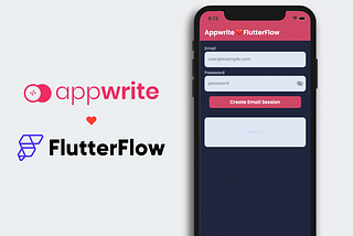 Cover photo showing screenshot of FlutterFlow app using Appwrite