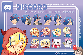 Discord and Twitch Emotes