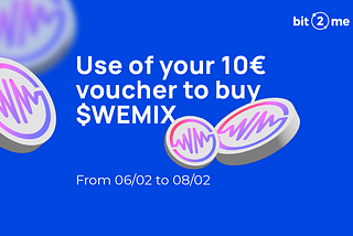 We list WEMIX Coin: Get a 10€ Coupon in Fees When You Buy It