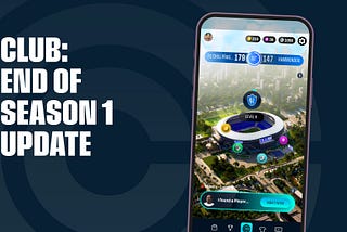 CLUB: End of Season 1 Update