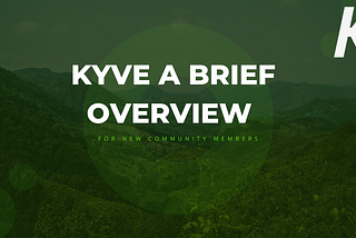 A brief overview KYVE for new community members