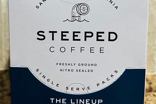 Product Review: Steeped Coffee