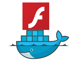 Running flash player with Docker
