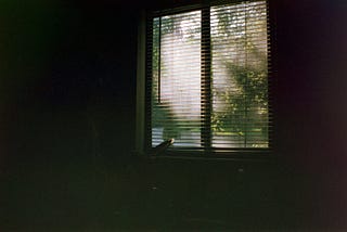 window in an apartment kitchen, fuji film on a minolta 7000i