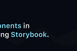 Building UI Components with React and Storybook