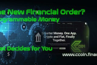 The New Financial Order? Programmable Money That Decides for You