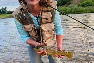 Fly Fisher-Woman