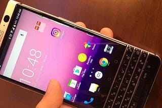 New QWERTY Android BlackBerry spotted