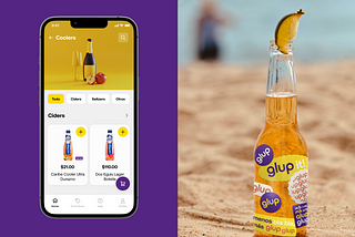 Case Study: Glup. Brand identity and UX Design for Delivery App