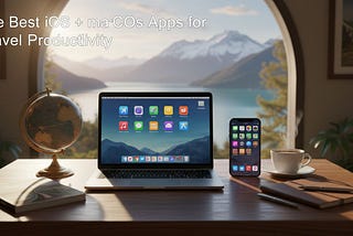 The Best iOS + macOS Apps for Travel Productivity (Work Anywhere Without Compromise)