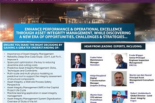 The Global Asset Integrity Management Conference 2021