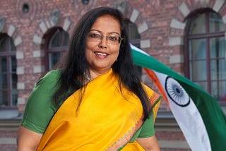 My interview with the Ambassador to Sweden, Her Excellency, Banashri Bose Harrison