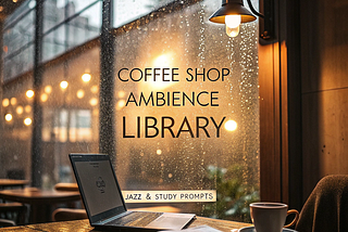 The Ultimate Coffee Shop Ambience Library: Jazz & Ambience Prompts listes for Study, Work & Chill…