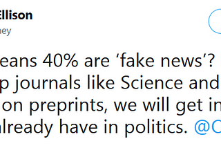 How many preprints should be published?
