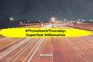 #ThrowbackThursday 🏈 — Superfast Millionaires