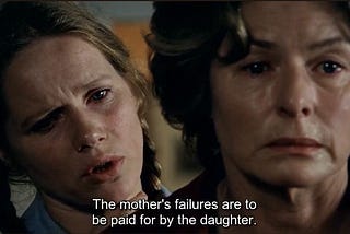 But who takes care of the eldest daughter?