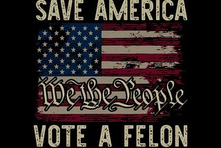 Free Save America Vote A Felon We The People SVG