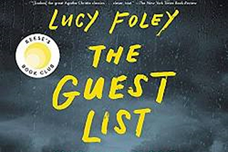 Book Summary: “The Guest List” by Lucy Foley