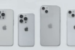 Full iPhone lineup is blurry