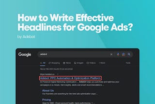 How to Write Effective Headlines for Google Ads?