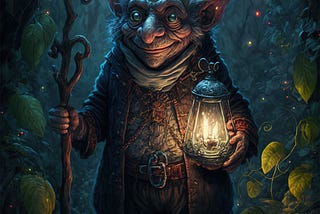 My Old Elf Friends Take Me To Their Realm.