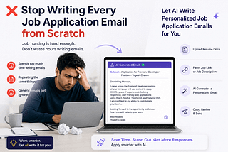 Stop Writing Every Job Application Email from Scratch